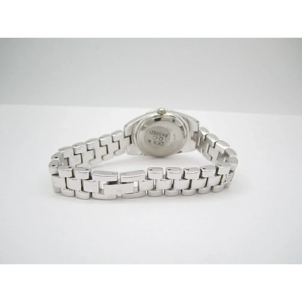 Women Gruen Crystals Quartz WR Analog 26mm Dial Causal Round Watch‎ (G520)